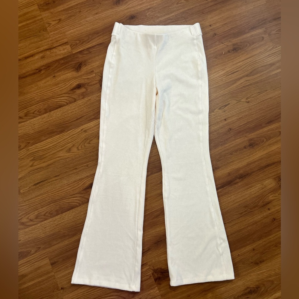 Velvet Flare Pants
